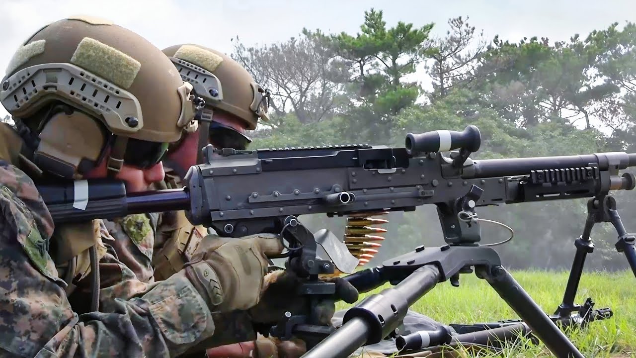 RD25 | 12th LCT Machine Gun Live-Fire Range 🔥 Real Military Training Footage