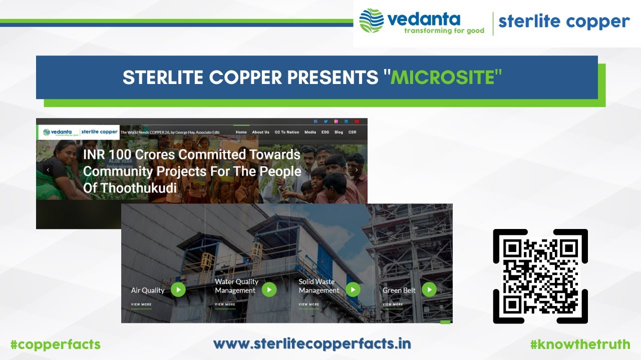 Sterlite Copper Presents A New Digital Ecosystem | MICROSITE