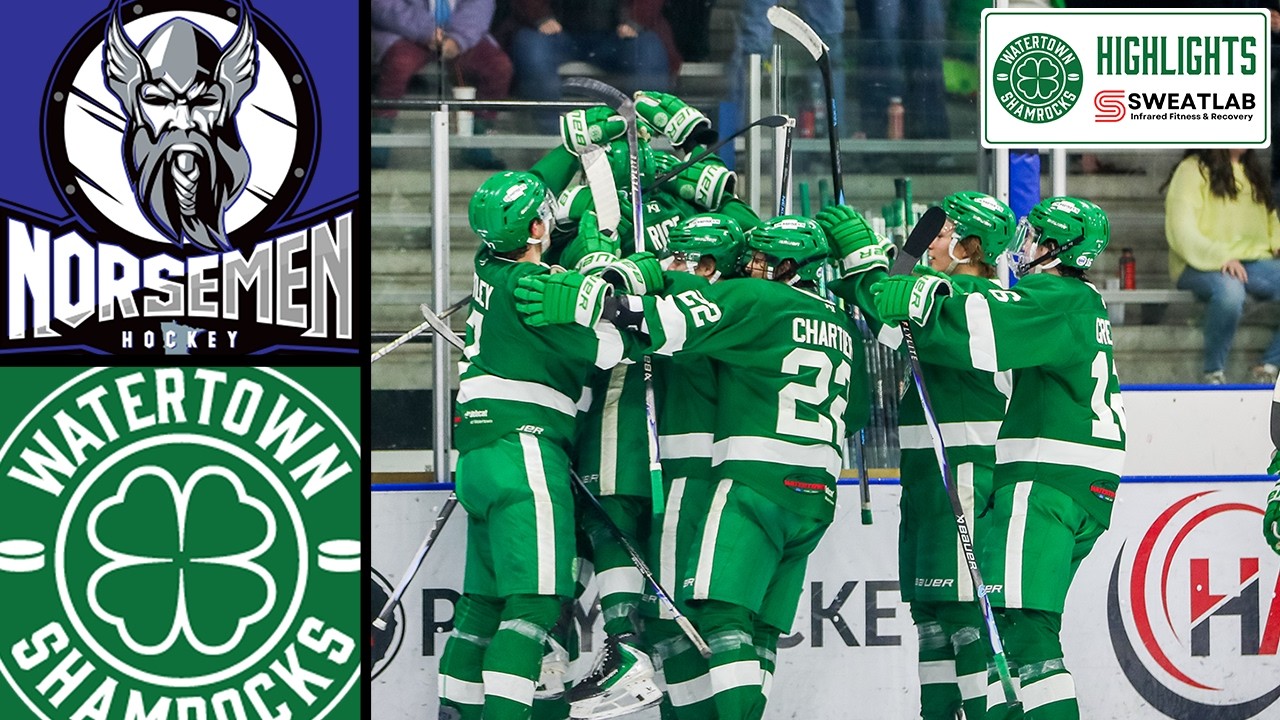 Watertown Shamrocks vs St. Cloud Norsemen | Game Highlights (2-27-26) | NAHL Hockey