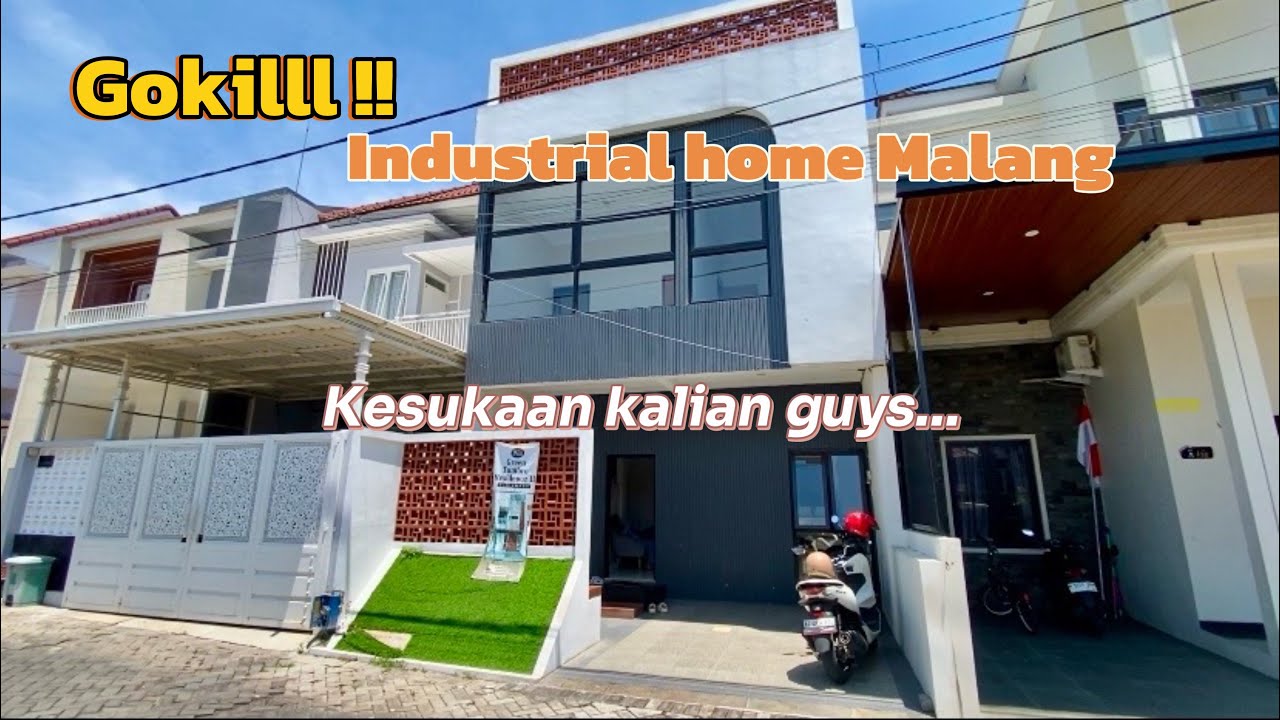 Gokil !! Perumahan ber-aneka design termewah minimalis di kota Malang