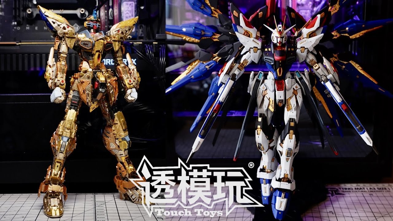 【PAINTING WORK】Magnificent! MGEX STRIKE FREEDOM GUNDAM! MGEX突擊自由 高达喷塗 Bandai Master Grade Extream