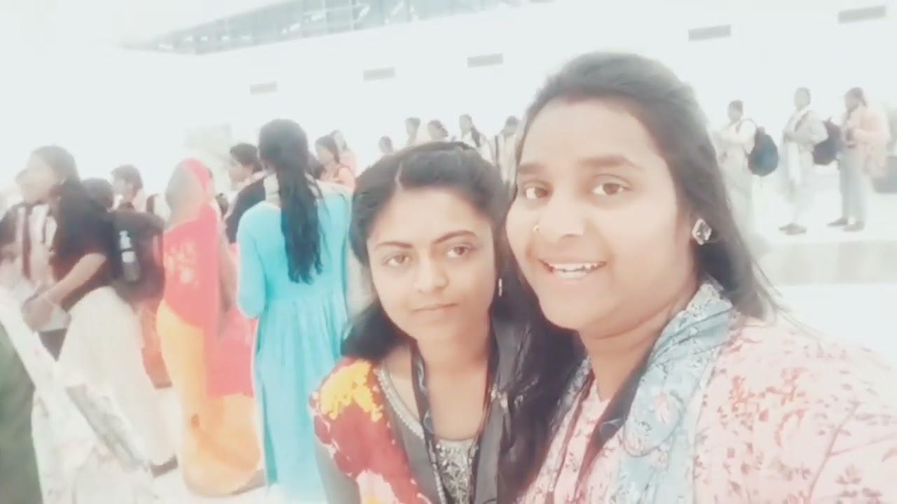 My First Flight ✈️ with the TCS 🥰 family- To Bharat Mandapam,Delhi 🤩🤩#First Flight#TCS Family##