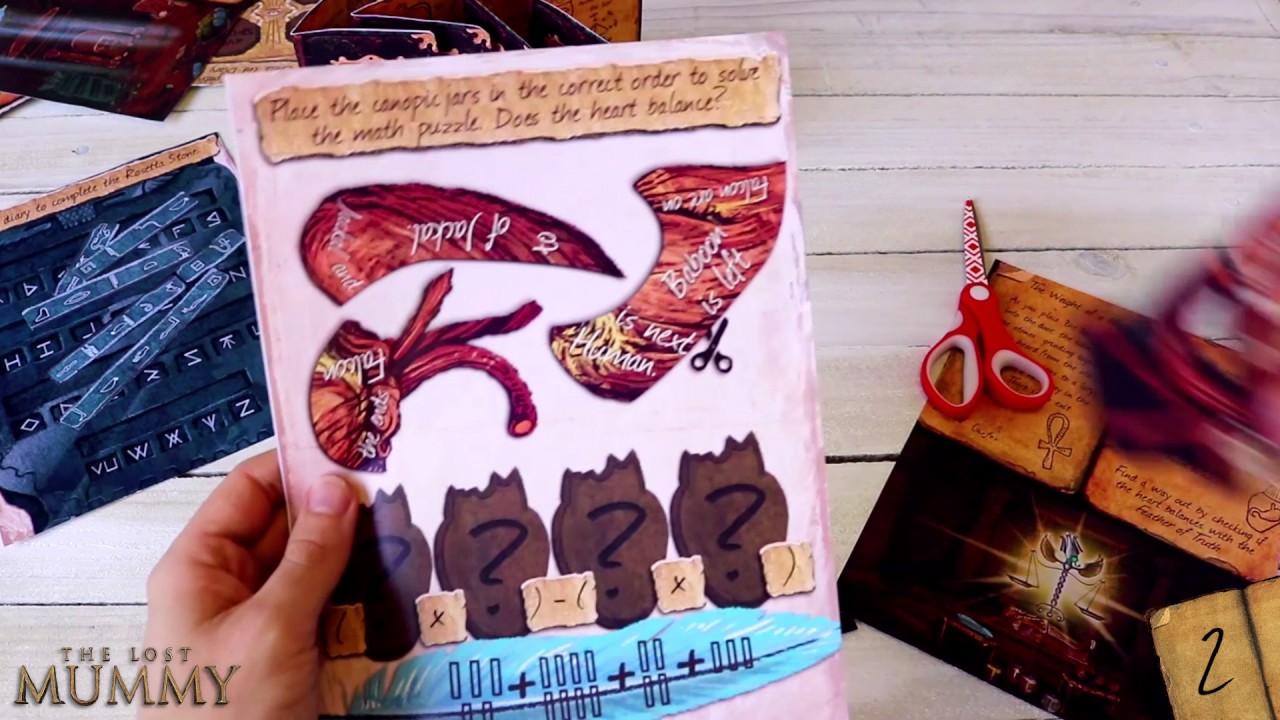 How To Set Up & Solve The Lost Mummy Escape Room Kit
