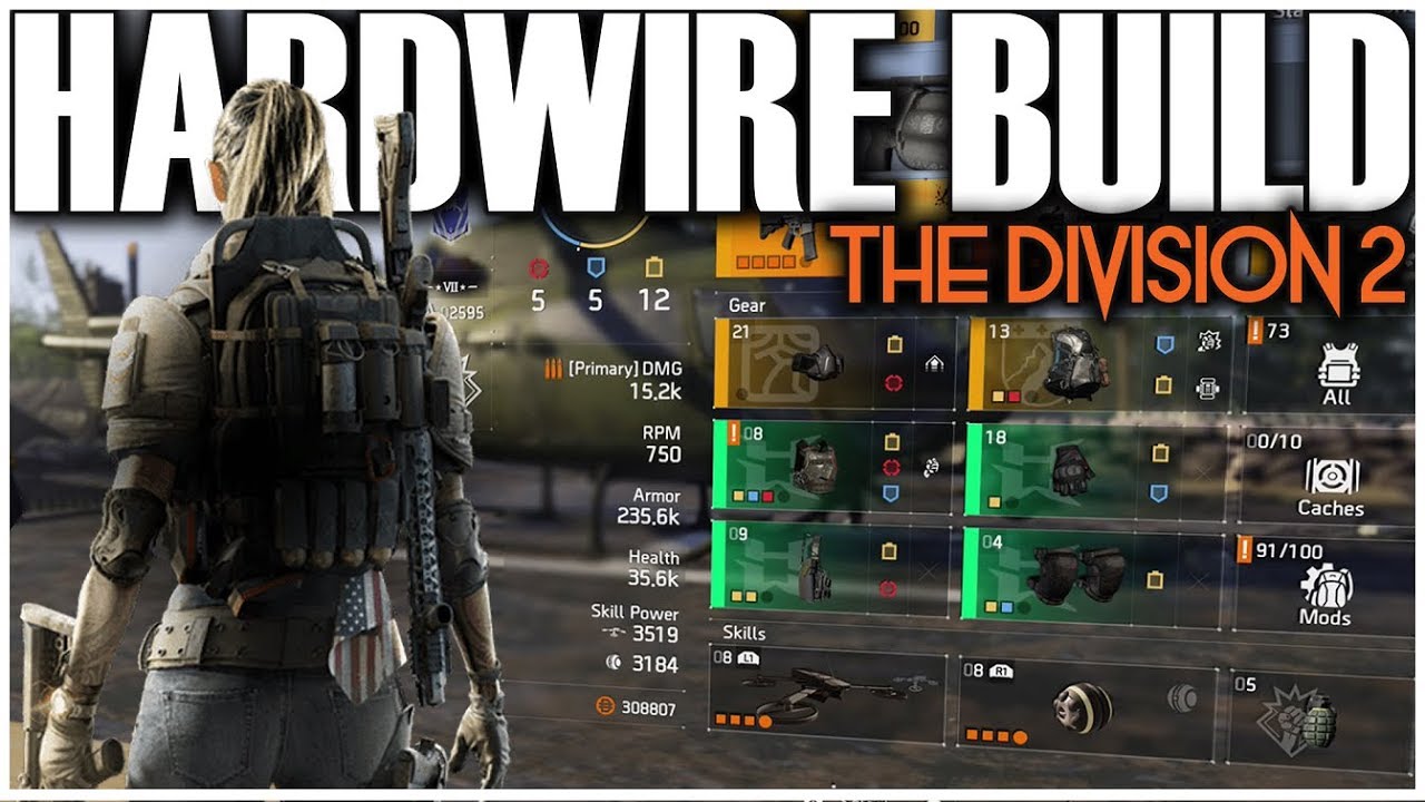 THE DIVISION 2 HARD WIRED SKILL BUILD YOU WANT IN TITLE UPDATE 6 | EASY SOLO PLAYER FARMING BUILD