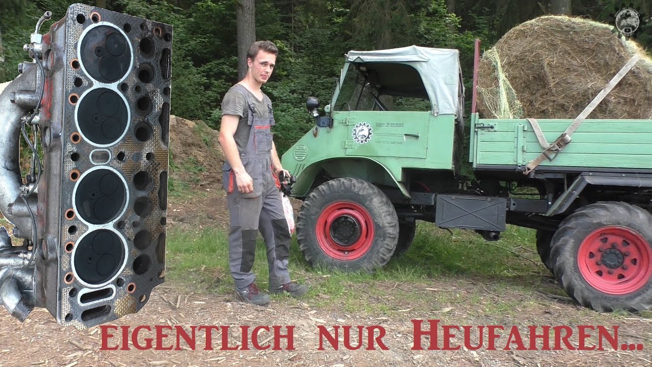 Unimog Fail beim Heufahren | Zylinderkopfdichtung mitten im Wald tauschen