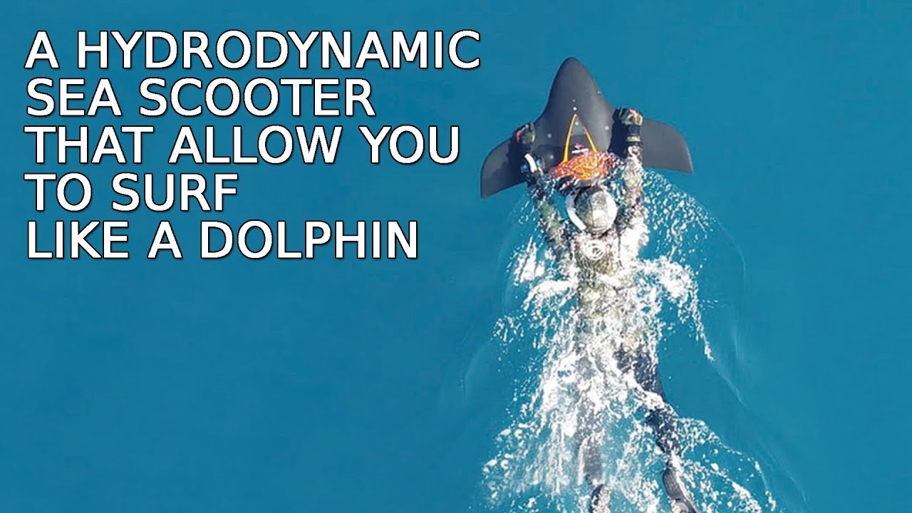 Aquajet Dive H2  A Hydrodynamic Sea Scooter For Everyone by Hoverstar Flight Technology Inc