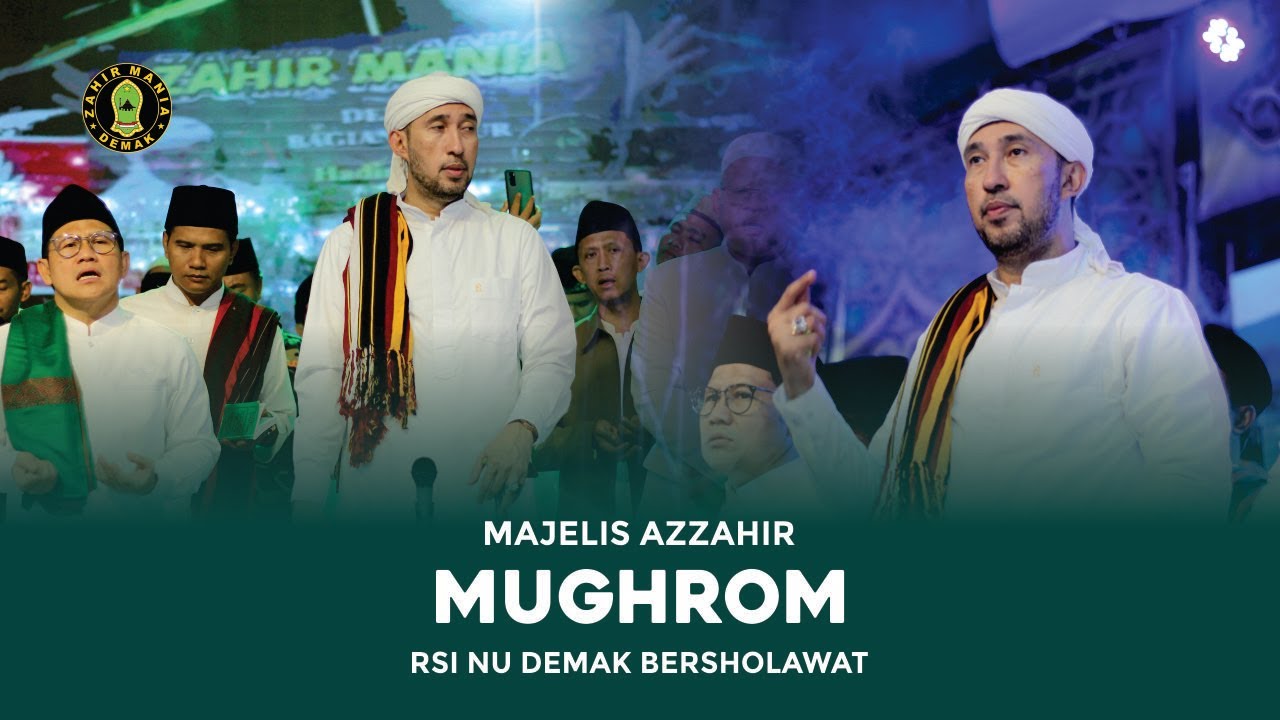 Mughrom & Yaa Hananaa - Habib Bidin Assegaf Majelis Azzahir || Live Alun-Alun Demak