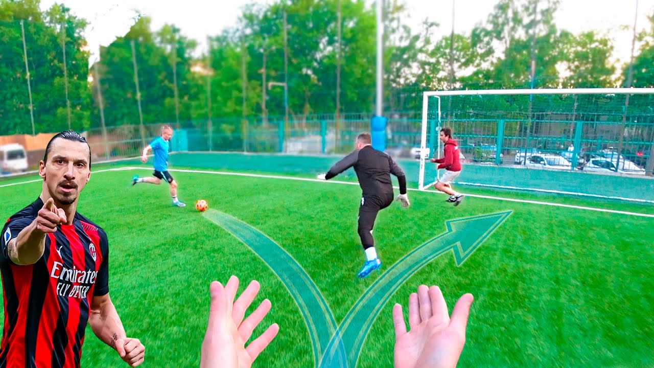Scored like IBRAHIMOVIC | Football from the first person #6