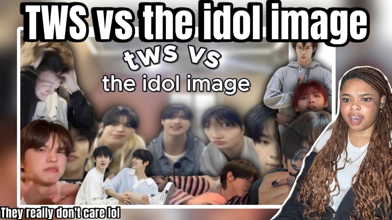 THEY REALLY DON'T CARE |Reacting to TWS vs the idol image