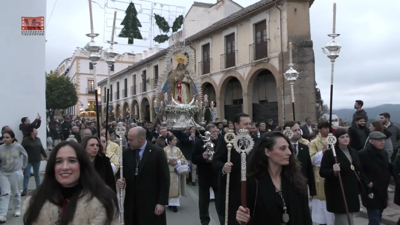 Nuestra Señora de la Paz. 4K. Traslado. Ronda 2025