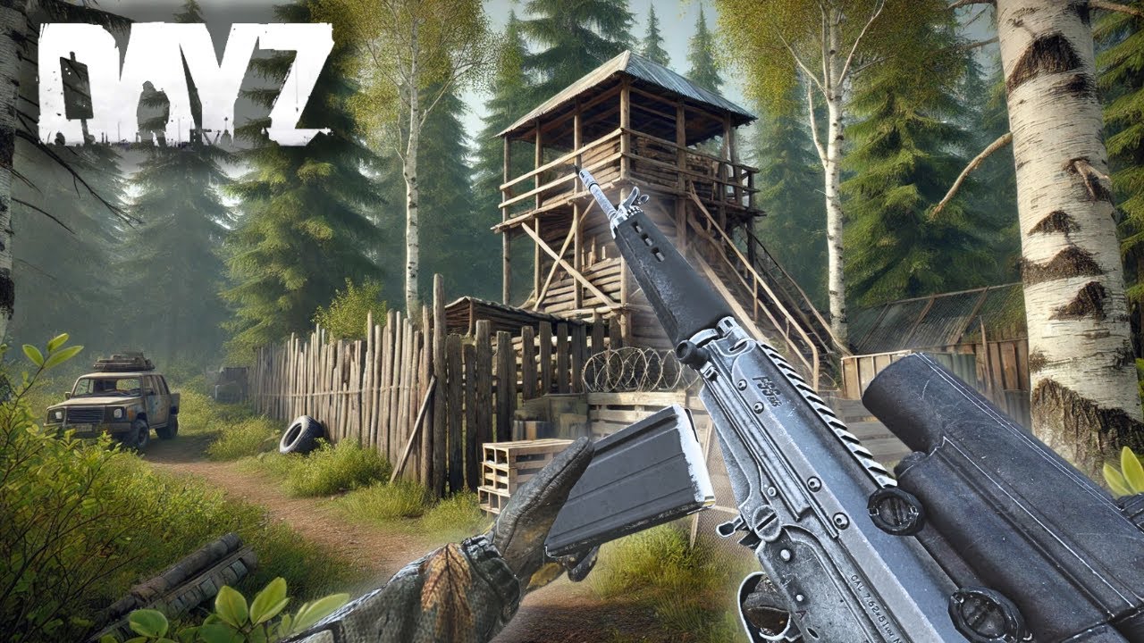 Как я захватил базу группы на официальных серверах! DayZ