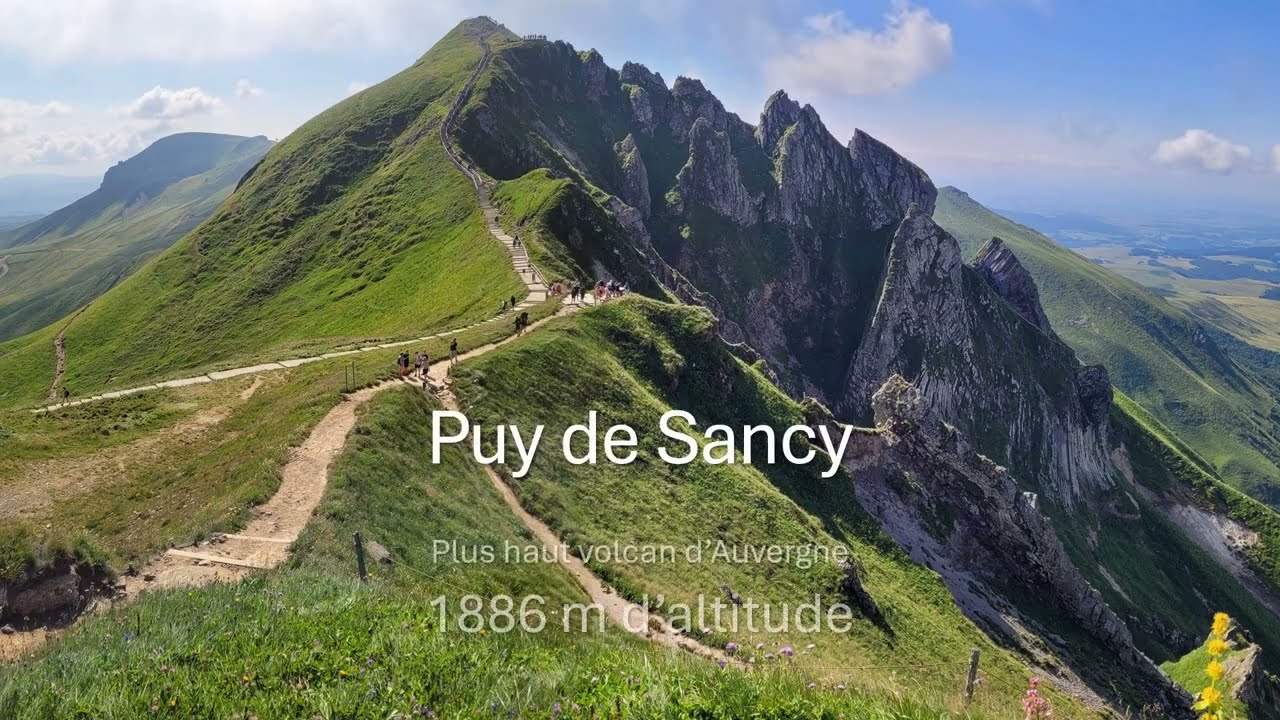 Puy de Sancy, plus haut volcan d'Auvergne