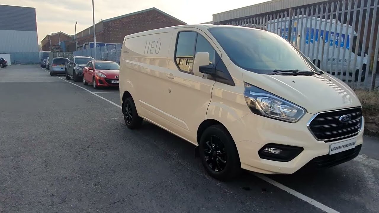 Papyrus Vinyl Wrap on a Ford Transit