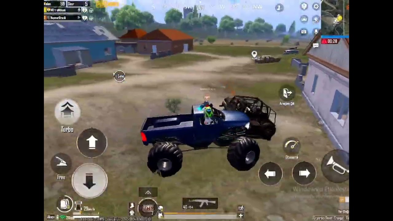 لقطات ببجي موبايل🤣 sadece vuruşlar pubg mobile