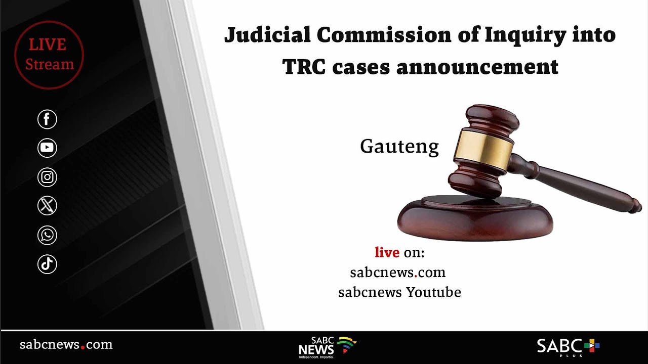 Judicial Commission of Inquiry into TRC Cases media briefing
