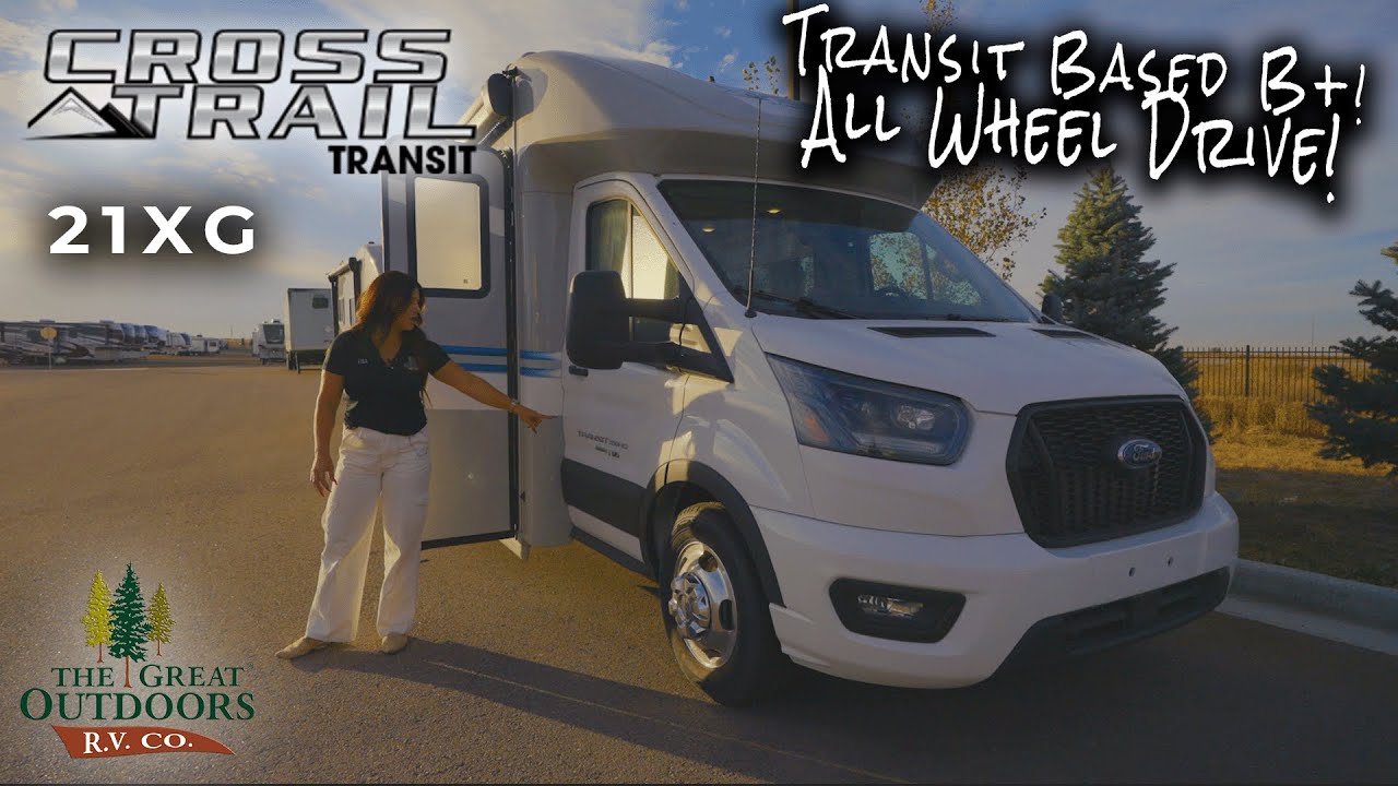 AWD Transit Class B+ w/ Battery Powered AC!! - 2023 Coachmen Cross Trail Transit 21XG