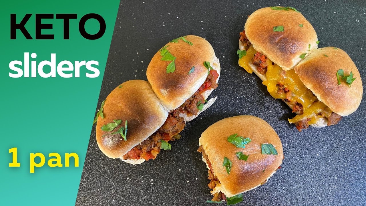 1 PAN Sloppy Joe Sliders -Tasty KETO Recipe