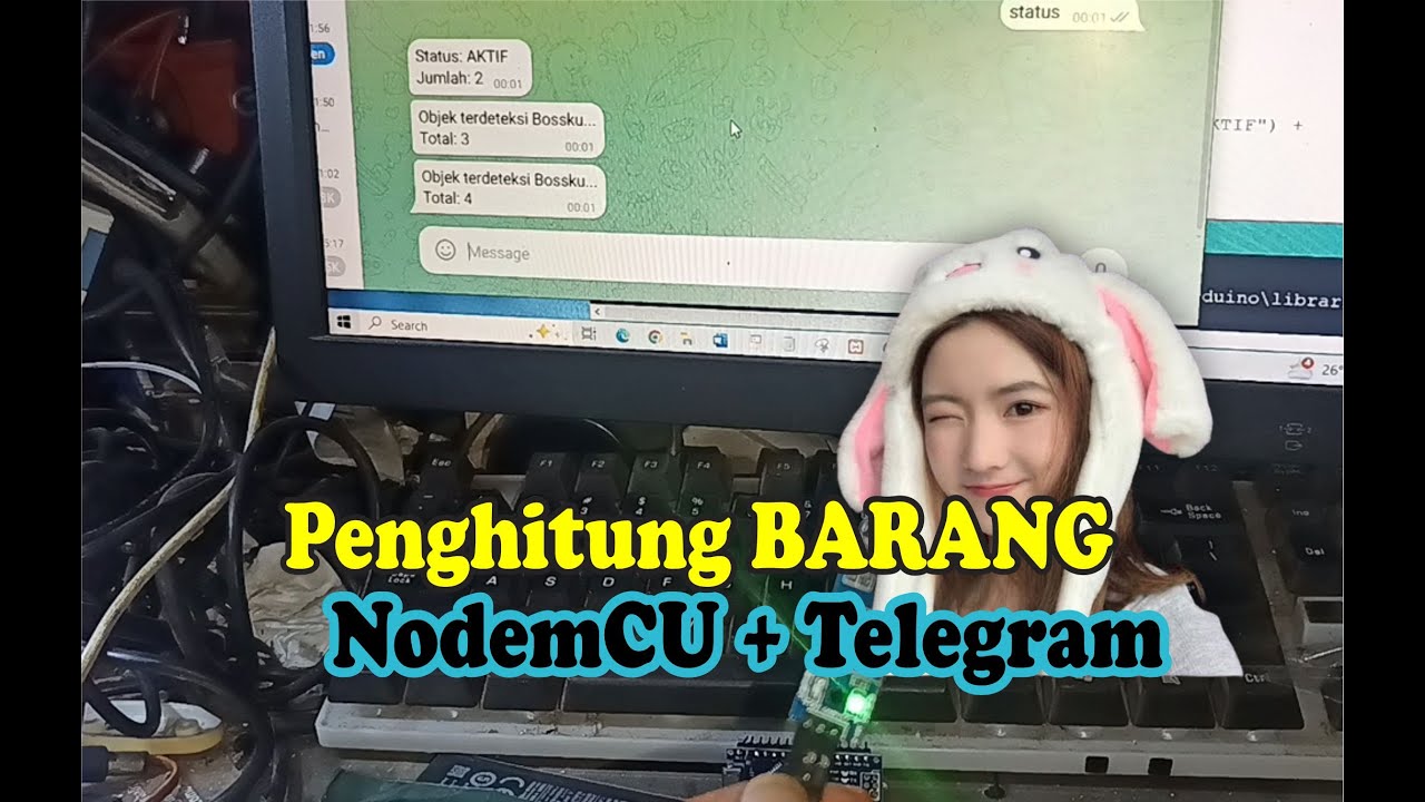 Alat Hitung Barang IoT Telegram
