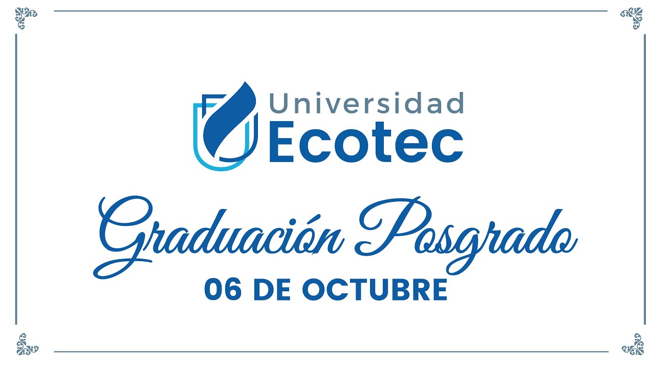 Graduación Ecotec - Red de Educadores del Ecuador (06/10/2022)
