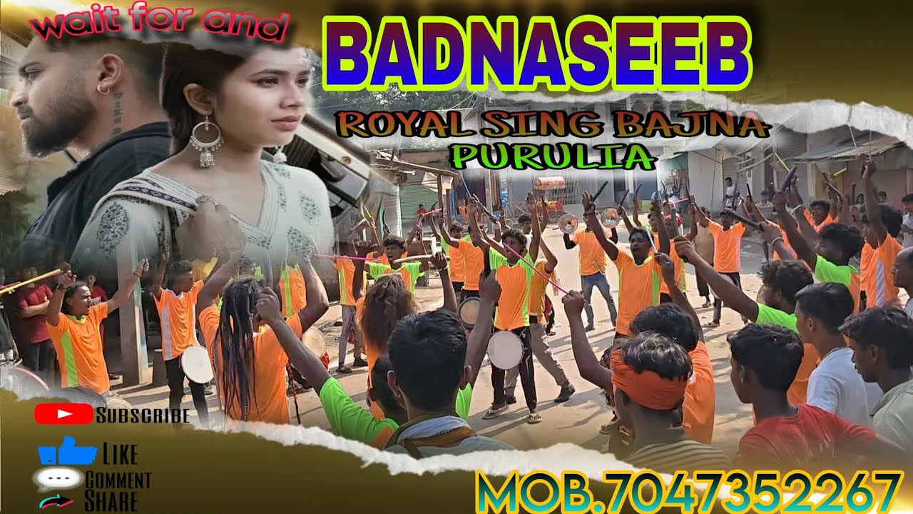 BADNASEEB | New Sambalpuri song | Royal Hard melody ❤️‍🔥| ☎️mob.7047352267 🎧🎧🎧