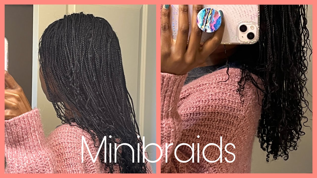 My Updated Mini Braid Routine