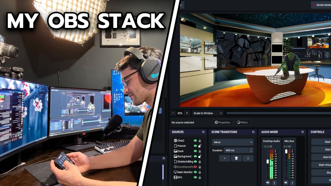 Building a Better Stream: Plugins & Custom Unity/UE Scenes.