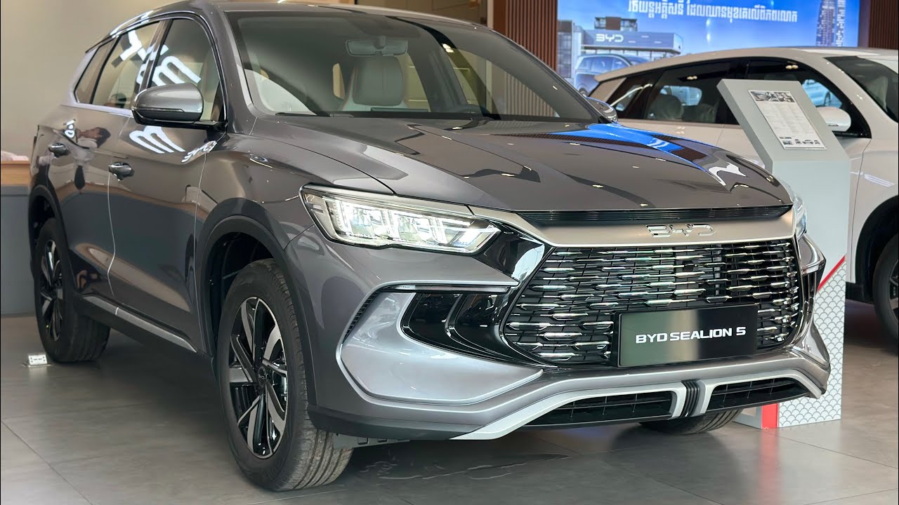 2025 BYD Sealion 5 Dynamic SUPER HYBRID - AFFORDABLE HYBRID SUV - Sounds, Interior & Exterior 