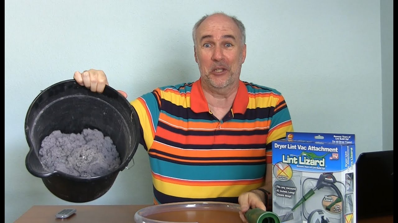 Lint Lizard Review- As Seen On TV Dryer Lint Cleaner- EpicReviewGuys