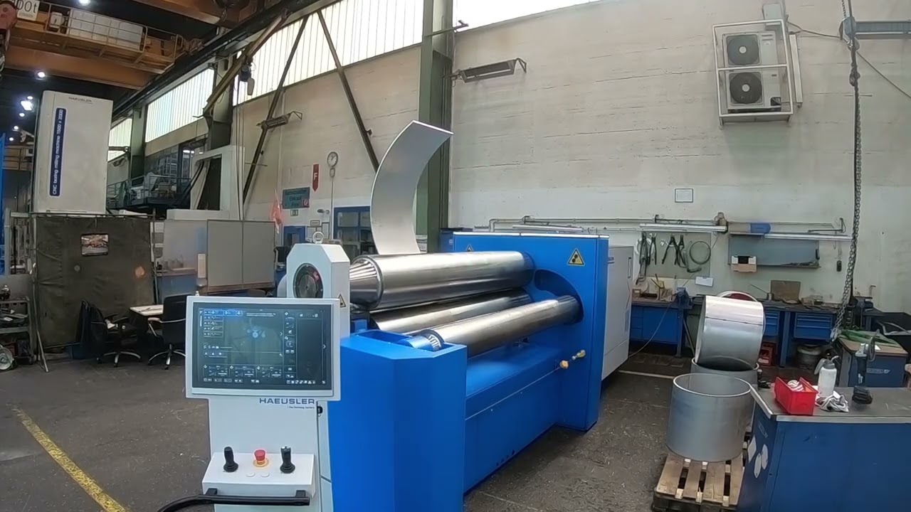 The EVO – 4-roll bending machines in operation