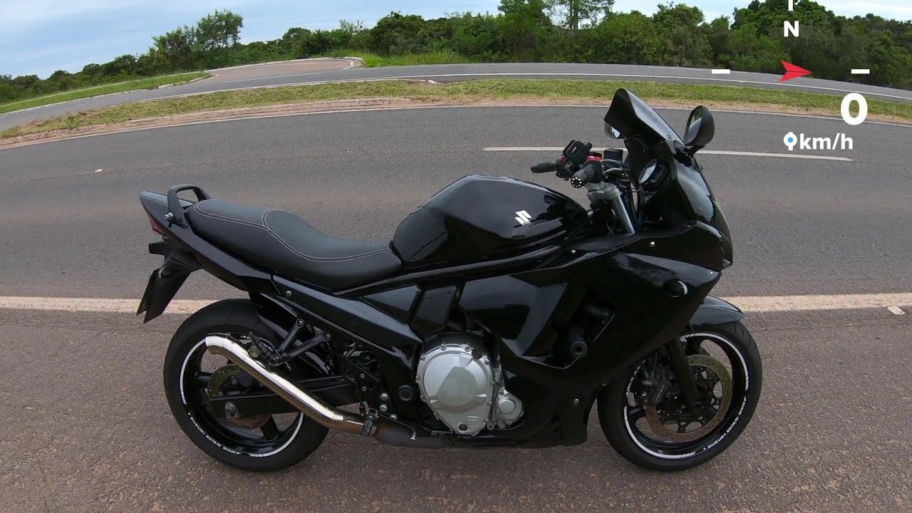 MEU TOP SPEED SUZUKI GSX 650F - QUE RONCO TOP É ESSE DESSE 4 CILINDROS
