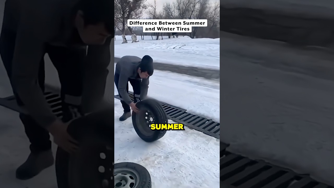 Winter Tires❄️ vs Summer Tires ☀️