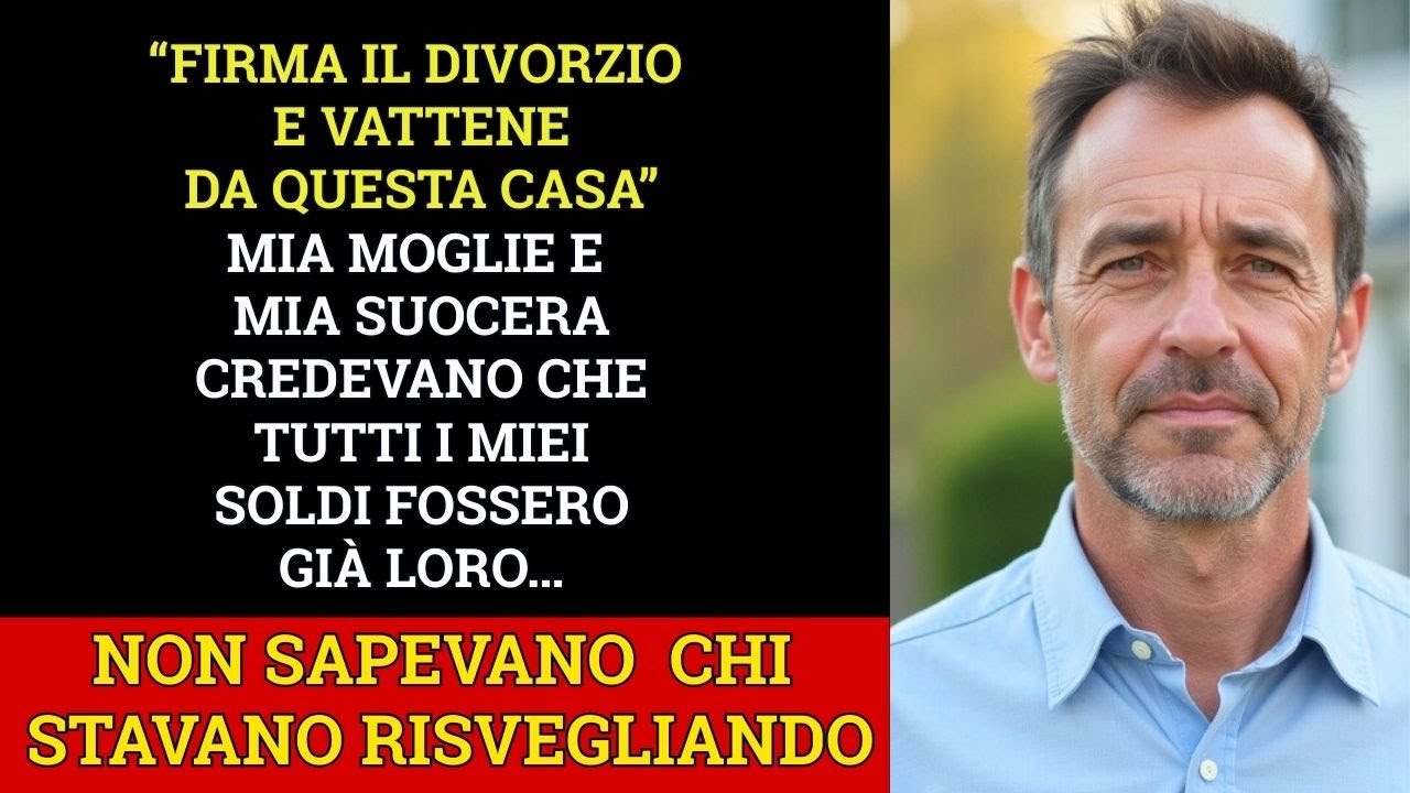 Mia MOGLIE E Mia SUOCERA Pensavano Che Il Mio Denaro Fosse Loro Quando Mi Minacciarono