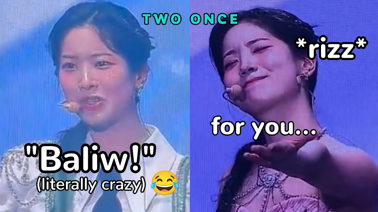 Dahyun rizzing up the crowd in the world's biggest indoor arena 🔥