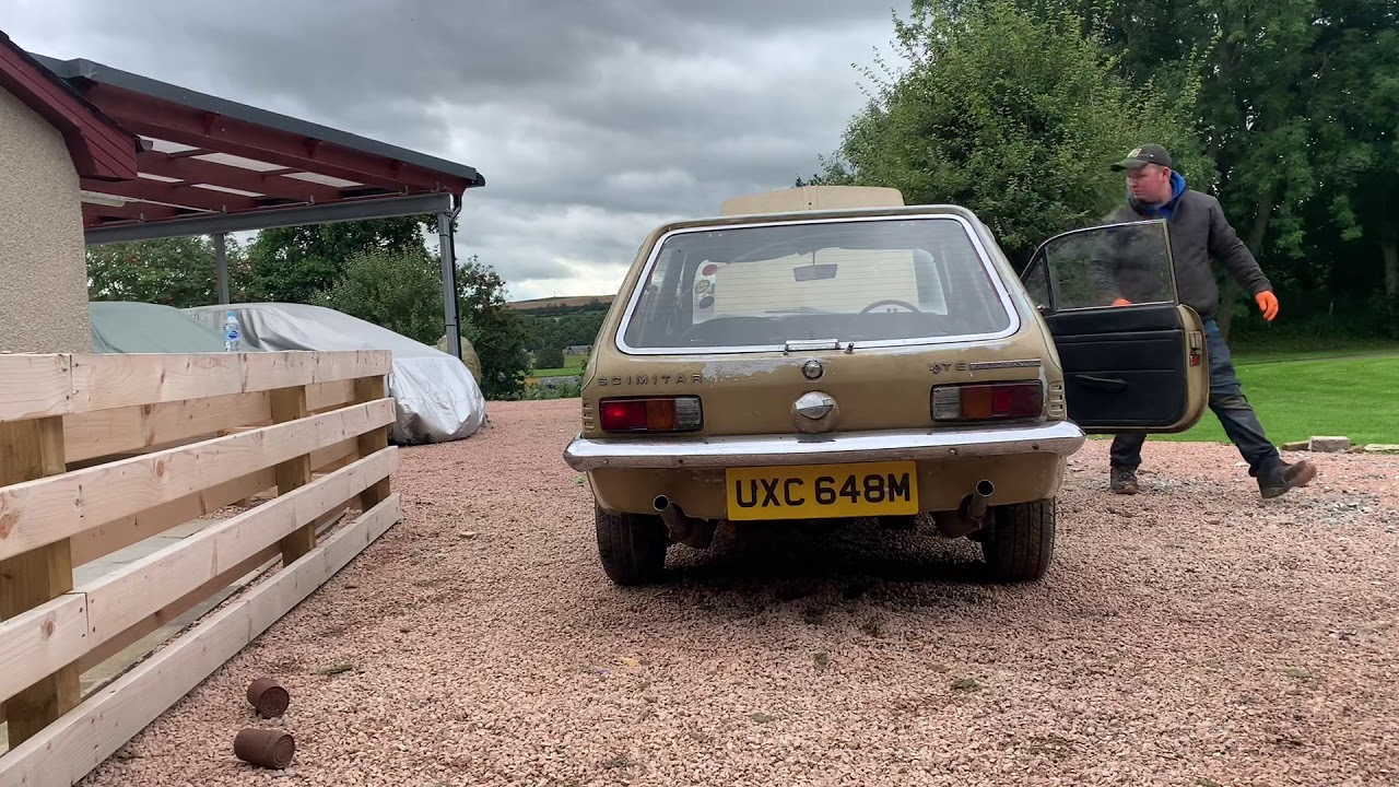 Will it Start? 😮 1974 Reliant Scimitar GTE first start in over 20 Years! Ep 3