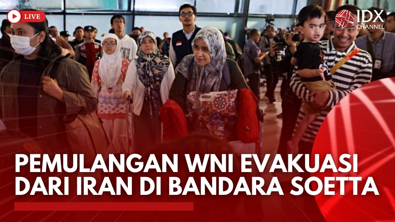 Pemulangan WNI Evakuasi dari Iran di Bandara Soetta | BREAKING NEWS