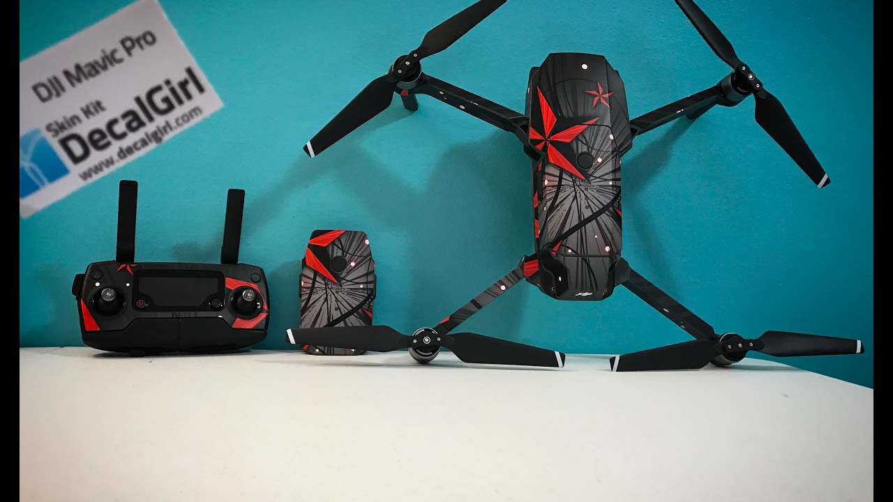 DJI Mavic Pro DecalGirl Vinyl Decal Wrap