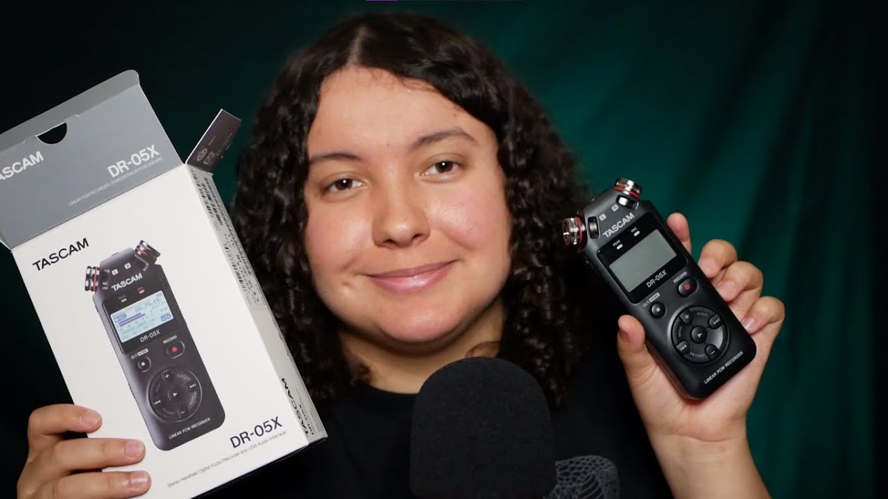 Un nouveau MICRO ! 🎤 | ASMR Français (Tascam dr-05x)