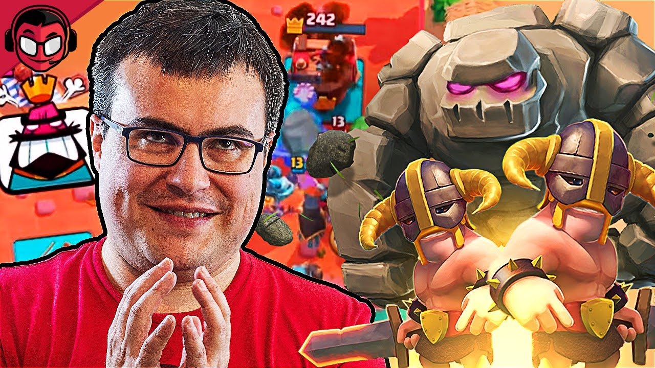 GOLEM Y BARBAROS DE ELITE PARA LLEGAR A 6.000 TROFEOS | Clash Royale