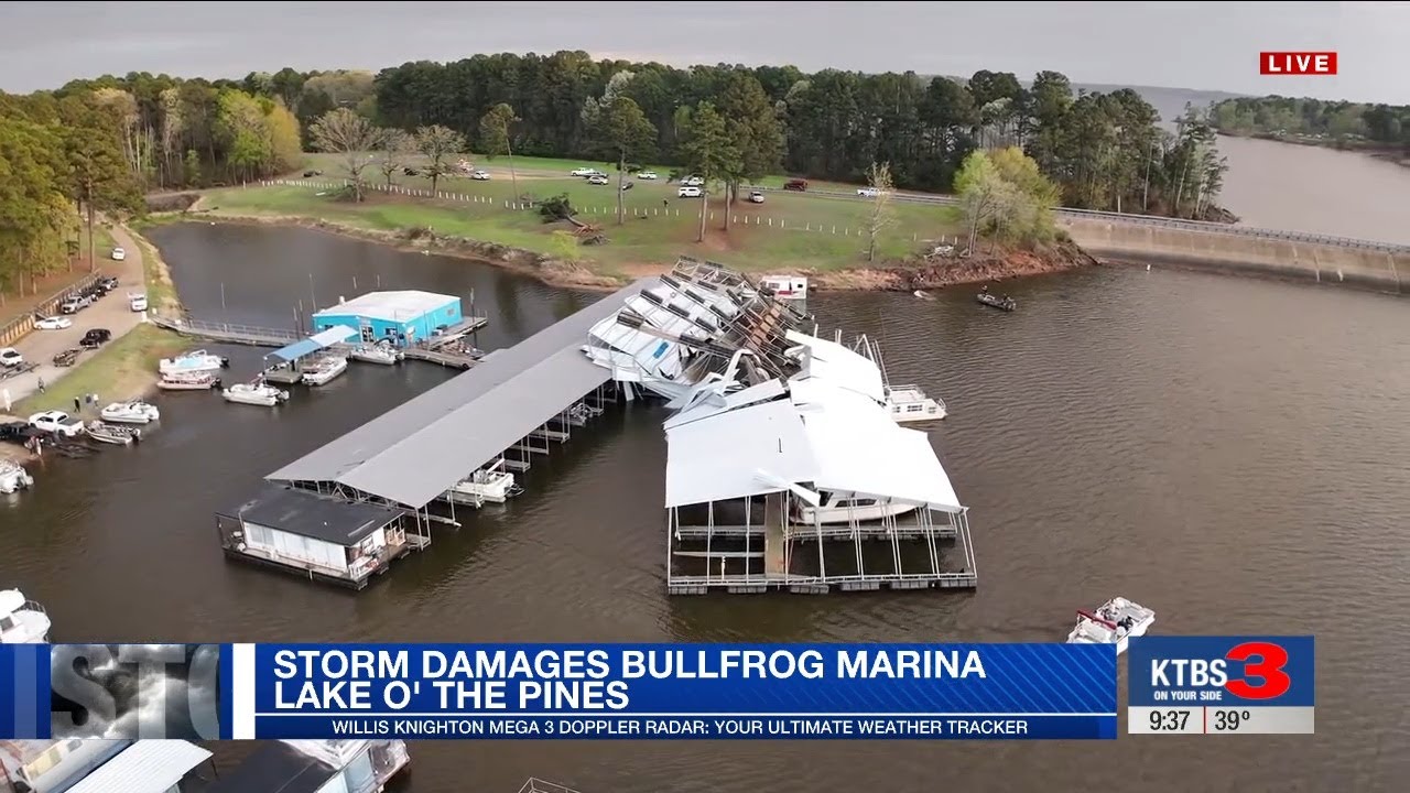 Поступают сообщения о шторме из окрестностей АркЛаТекса - 9:00 утра
