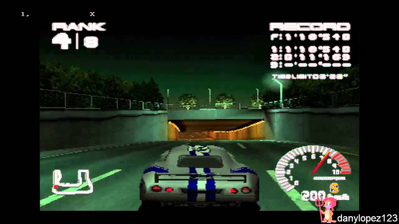 PSX Playstation Disco Demo 1999 - Ridge Racer Type 4