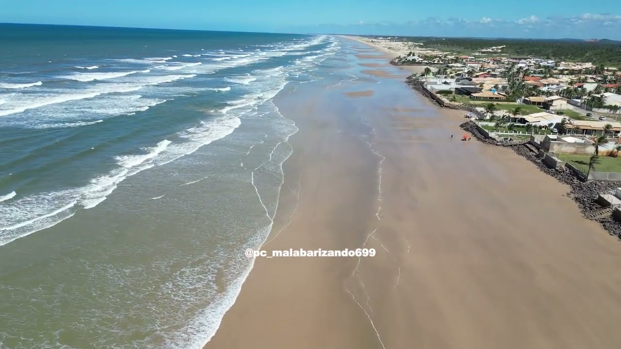 PRAIA DA CAUEIRA NA LINHA VERDE - NORDESTE - ITAPORANGA D'AJUDA