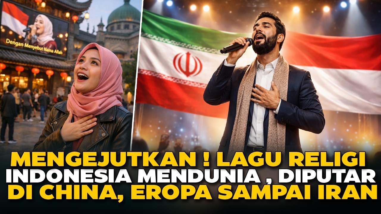 MENGEJUTKAN! Lagu Religi Indonesia Diputar di China, Eropa hingga Iran – Dunia Sampai Terpukau!