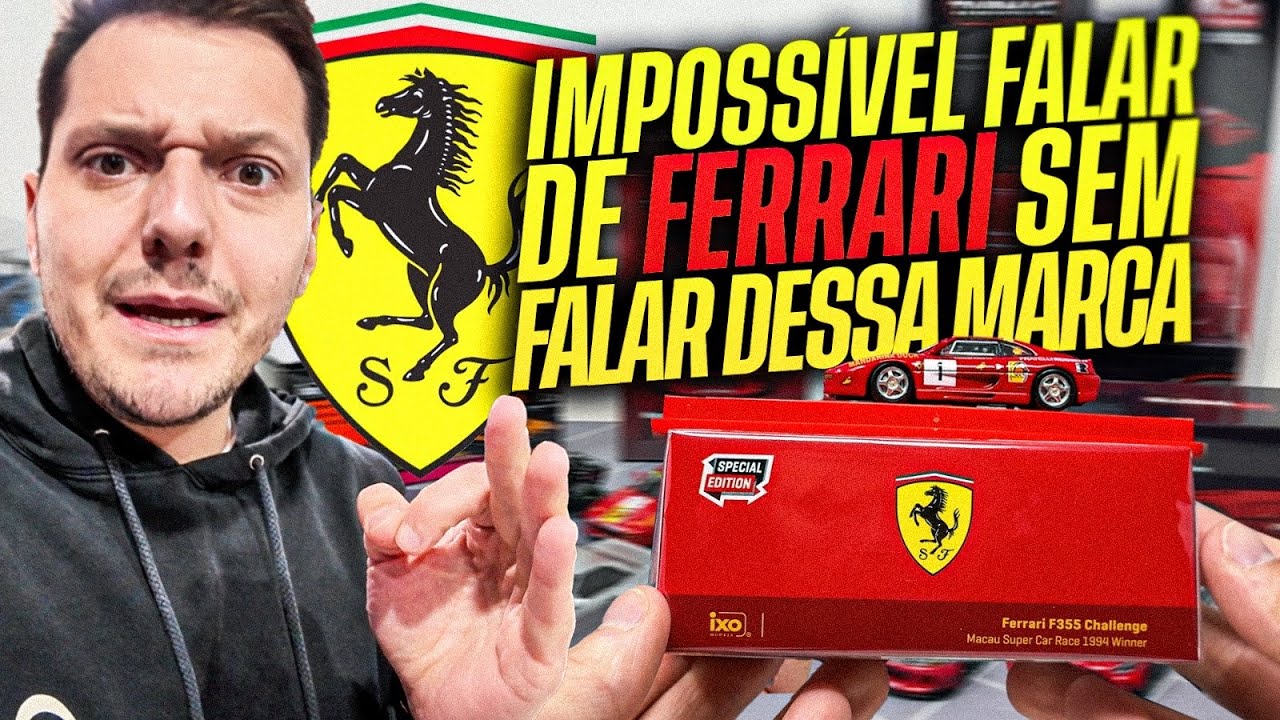 CHEGARAM NOVOS CARROS EM MINIATURAS E MAIS FERRARI!