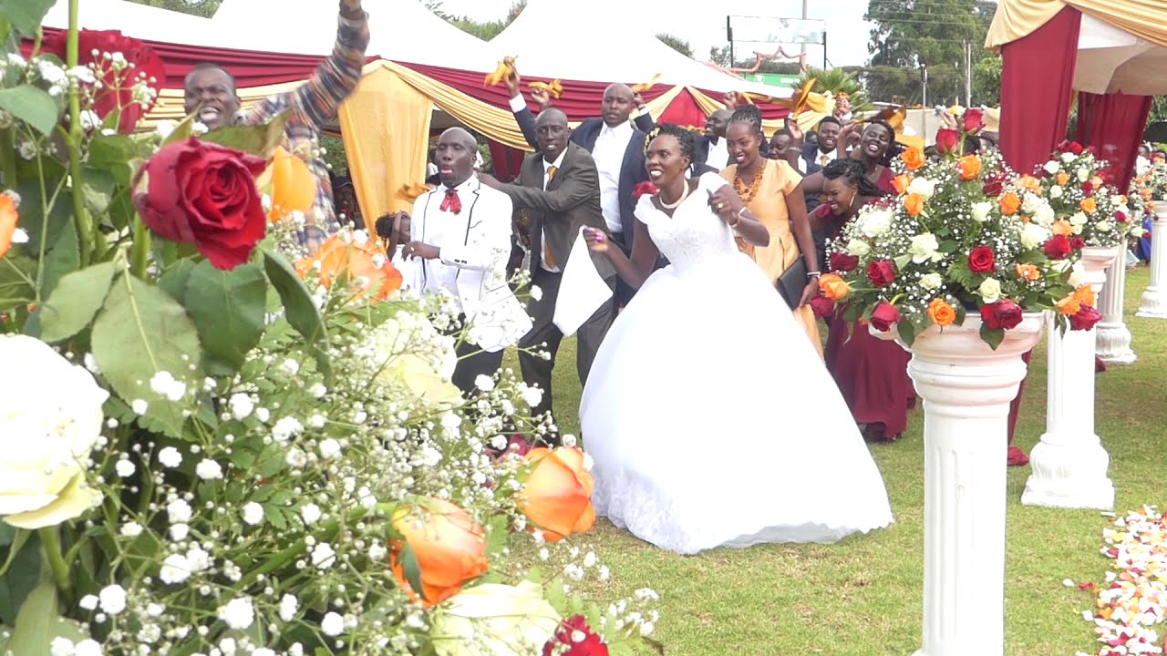 WEDDING SHOW AT ROYAL GARDEN KIAMUNYI NAKURU (MC KING DTO)