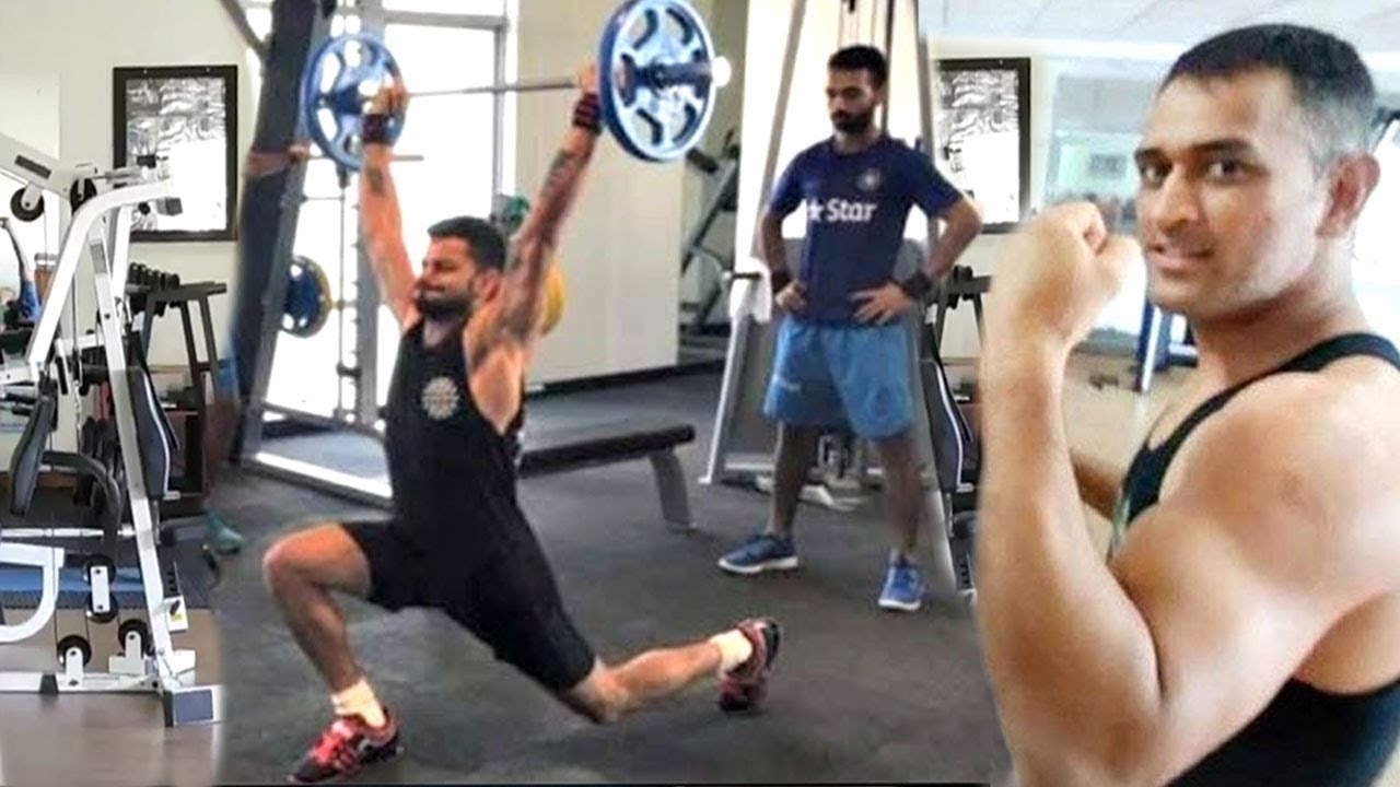 Virat Kohli & MS Dhoni GYM Workout Video LEAKED | Cricket World Cup Preparations