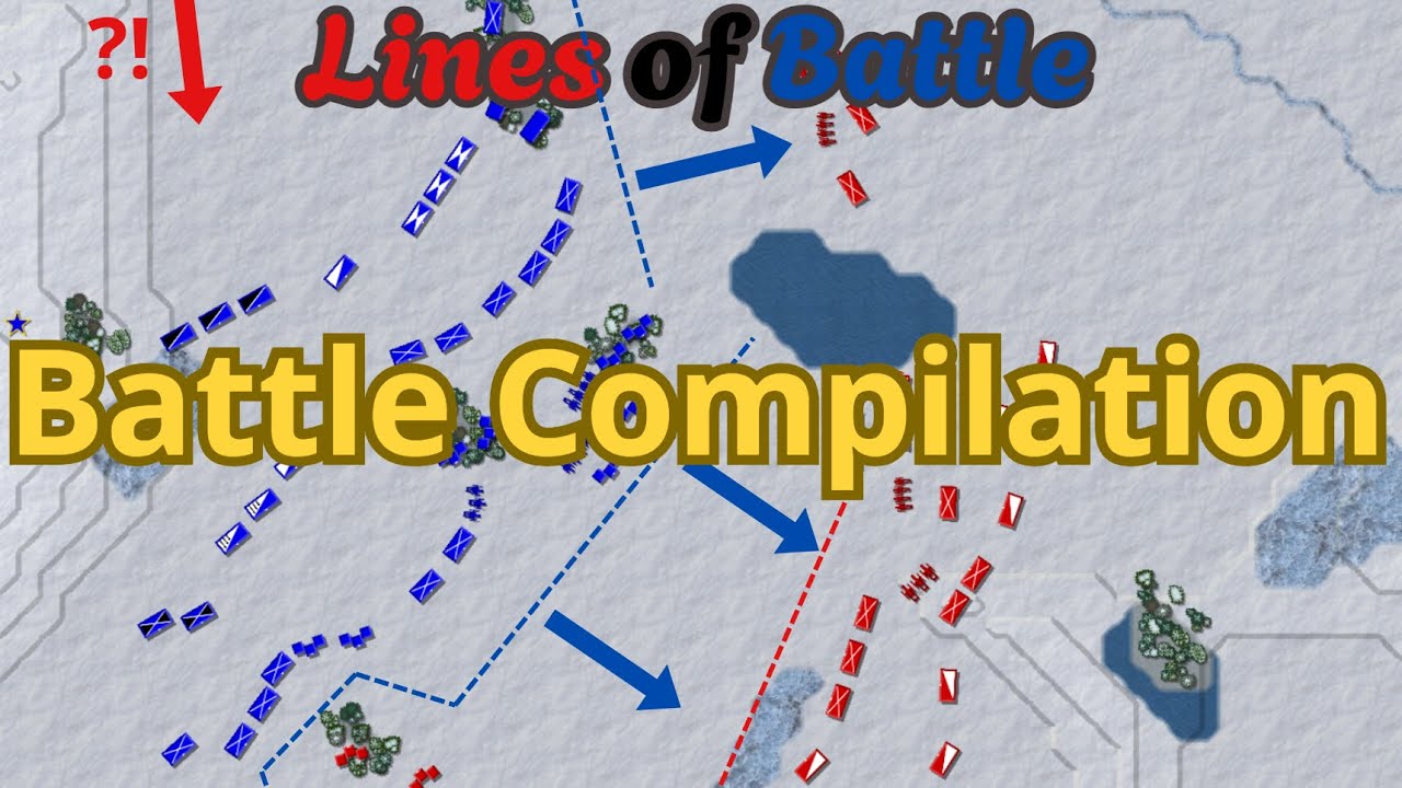 Lines of Battle Compilation - Game is already peak and still improving !!!