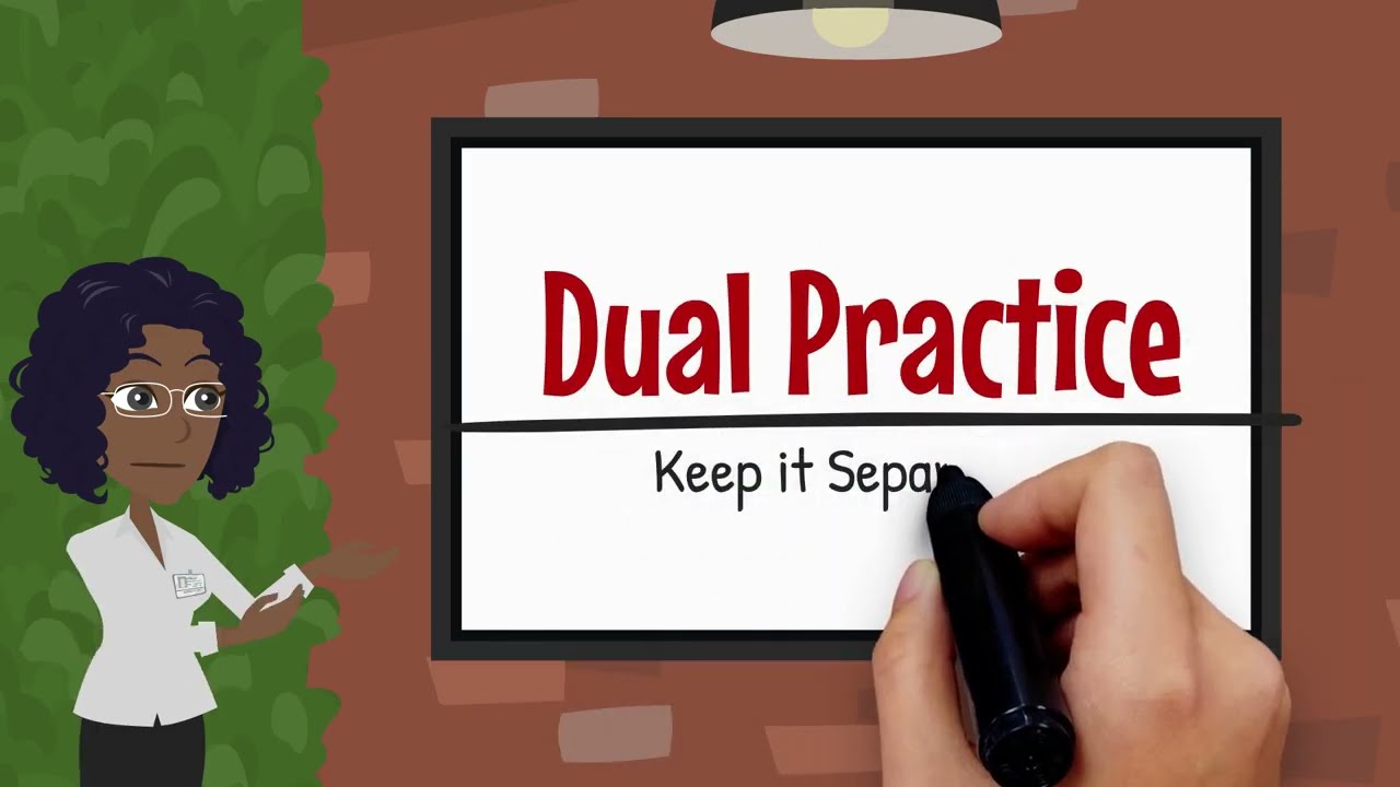 Dual Practice: Keep it Separated