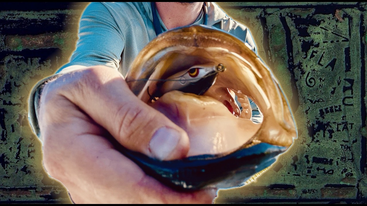 Ловля окуня на самом необычном озере Флориды: истоки зимой.