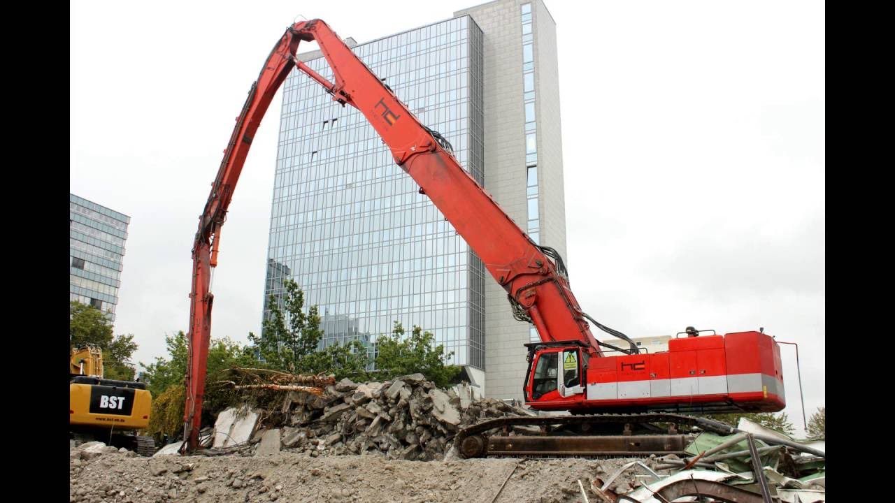 HD Demolition mit *Hitachi ZX 870-3 STC High Reach Demolition *