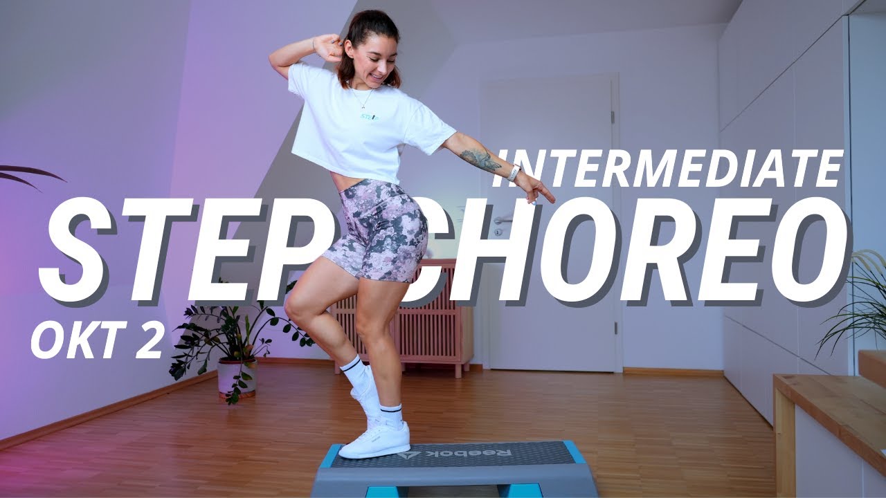 Step Intermediate Aerobic | 6 Count Action | mit Arme | 125 bpm | 45 Minuten | Okt 2